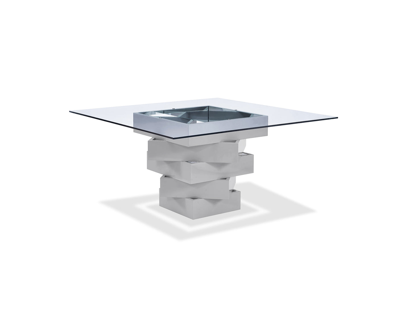 Carson Square Top with Sculptural Base Conference Table