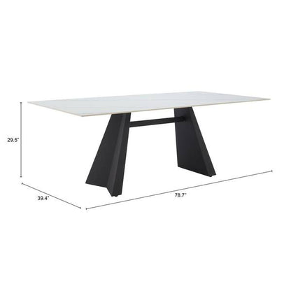 Zuo Modern Inky Conference Table White